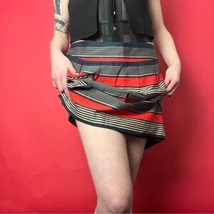 Striped midi skirt 🖤🤎​​​​​​​​​​​​​​​​​​